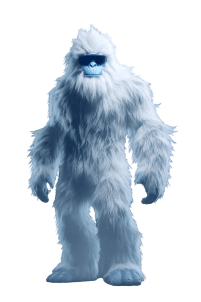 Realistic Yeti